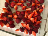 Gelatina de frutos rojos