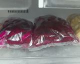 Foto langkah ke 2 dari resep Dragon Fruit Smoothie.