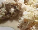 Une image de l'étape 8 de Escalope de porc au cidre et gratin de choux-fleurs.