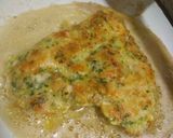 A picture of step 10 of Chicken Francaise.