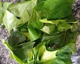 A picture of step 1 of Hospital leaf /awara soup.