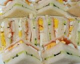 A picture of step 3 of Chicken spread sandwich.