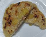 Foto del paso 11 de la receta: Arepa🫓de maíz🌽peto con relleno🥓hawaiano🧀🍍🥯