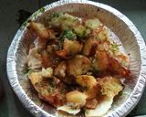 A picture of step 3 of Aloo Tuk Chat.