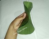 Foto langkah ke 4 dari resep Sudi (Mangkuk Daun dari Daun Pisang).