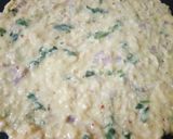 A picture of step 2 of Gobhi Cheela.