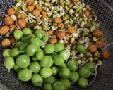 A picture of step 1 of Mixed Sprouts Healthy Pulao.