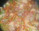A picture of step 5 of Chinese biryani.