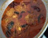 A picture of step 7 of Fried Rawas (Indian Salmon) Fish Curry.