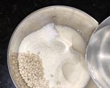 A picture of step 3 of Gujrati white Dhokla.