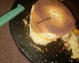 A picture of step 1 of Green Apple cake.
