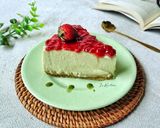 Foto langkah ke 11 dari resep Matcha Cheese Pudding.
