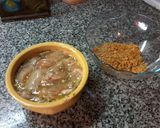 Foto del paso 1 de la receta: Pechugas de pollo crocantes con mayonesa de jengibre