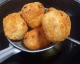 Foto langkah ke 10 dari resep Roti Goreng Pisang Coklat.