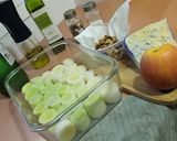Foto del paso 2 de la receta: Puerros asados con Manzana y Queso azul en freidora de aire