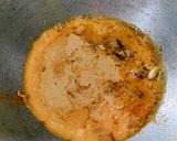 A picture of step 2 of Paneer Butter Masala (no onion, garlic).