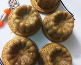 A picture of step 6 of Biscuits Dhokla muffins.