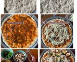 รูปขั้นตอนการทำที่ 5 ของ Focaccia Bread Pizza หน้าแน่น ไม่ใช้แป้งสำเร็จรูป (อบหม้ออบลมร้อน) **วิธีทำบรรยายในภาพ
