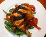 Hình bước làm 5 của món Gà nướng mật ong 🍗 🫑 🍯