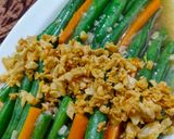 Foto langkah ke 4 dari resep (630) Tumis Buncis Bawang Putih.