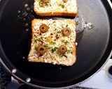 A picture of step 6 of Cheese-Garlic Open Sandwich.