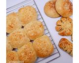 Foto langkah ke 11 dari resep Roti Sobek / Roti Manis / Burger Bun resep anti gagal! cepat kalis.