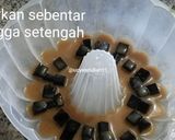Foto langkah ke 5 dari resep 💕PUDING CINCAU KOPI PANDAN.