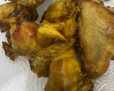 Foto langkah ke 5 dari resep Ungkepan ayam goreng ala kang pecel ayam / ayam geprek sambal hijau.