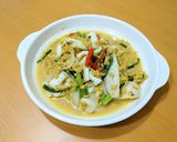 รูปขั้นตอนการทำที่ 3 ของ ปลาหมึกผัดผงกะหรี่ low carb