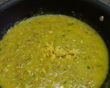 A picture of step 6 of Bajre ki khichdi (pearl millet khichdi).