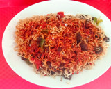 Foto del paso 8 de la receta: Noodles con butifarra negra y salsa teriyaki