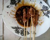 Foto langkah ke 2 dari resep Sate daging.