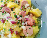 Foto del paso 7 de la receta: Kartoffelsalat -ensalada alemana de patata y frankfurt-