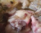 A picture of step 1 of Aloo gosht.