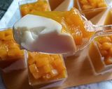 Gambar langkah 9 resipi Mango Panna Cotta 🥭.