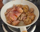 รูปขั้นตอนการทำที่ 2 ของ ไก่เทริยากิ สำหรับพ่อและลูกน้อย