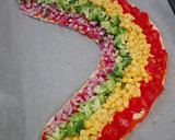 Foto del paso 5 de la receta: Pizza arcoiris vegana