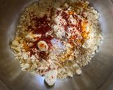 A picture of step 1 of Kadhi Pakore with Brown Rice for dinner - Bihari style.