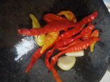 Labu Siam Kukus sambel Bawang