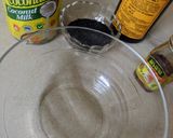 A picture of step 1 of Mango coconut chia pudding.