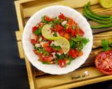 عکس مرحله 4 از دستور سالاد گوجه و گشنیز🥗