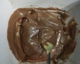 Foto langkah ke 3 dari resep Bolu Marmer Susu Lembut No Mixer.