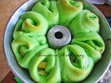Roti Sobek Pandan isi Pisang Sederhana