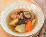 【老菜脯佛手瓜排骨湯】寒露節氣燉湯，口感清脆增智力的食譜步驟4照片