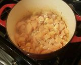 A picture of step 2 of Creamy Pesto Bacon Chicken Pasta.