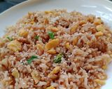 Foto langkah ke 4 dari resep Gyeran bokkeumbap/계란볶음밥/Korean egg fried rice.