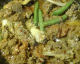 A picture of step 7 of Mutton Makani Masala.