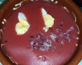 A picture of step 5 of Plum Gazpacho.