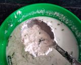 A picture of step 1 of Sooji oats chilla.