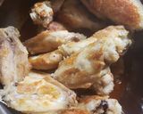 A picture of step 2 of Sweet Chilli wings.